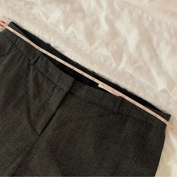 Hugo Boss Gray Tweed Cropped Pants - Picture 11 of 16